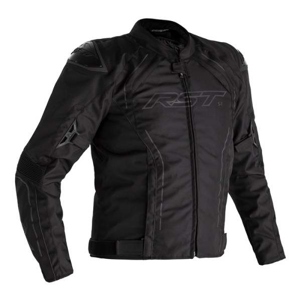 RST RST S-1 CE MENS TEXTILE JACKET BLACK 46